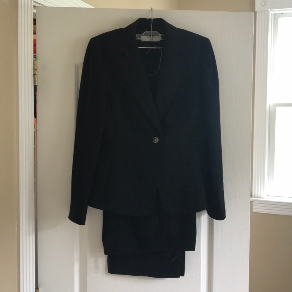 Black Tahari Suit